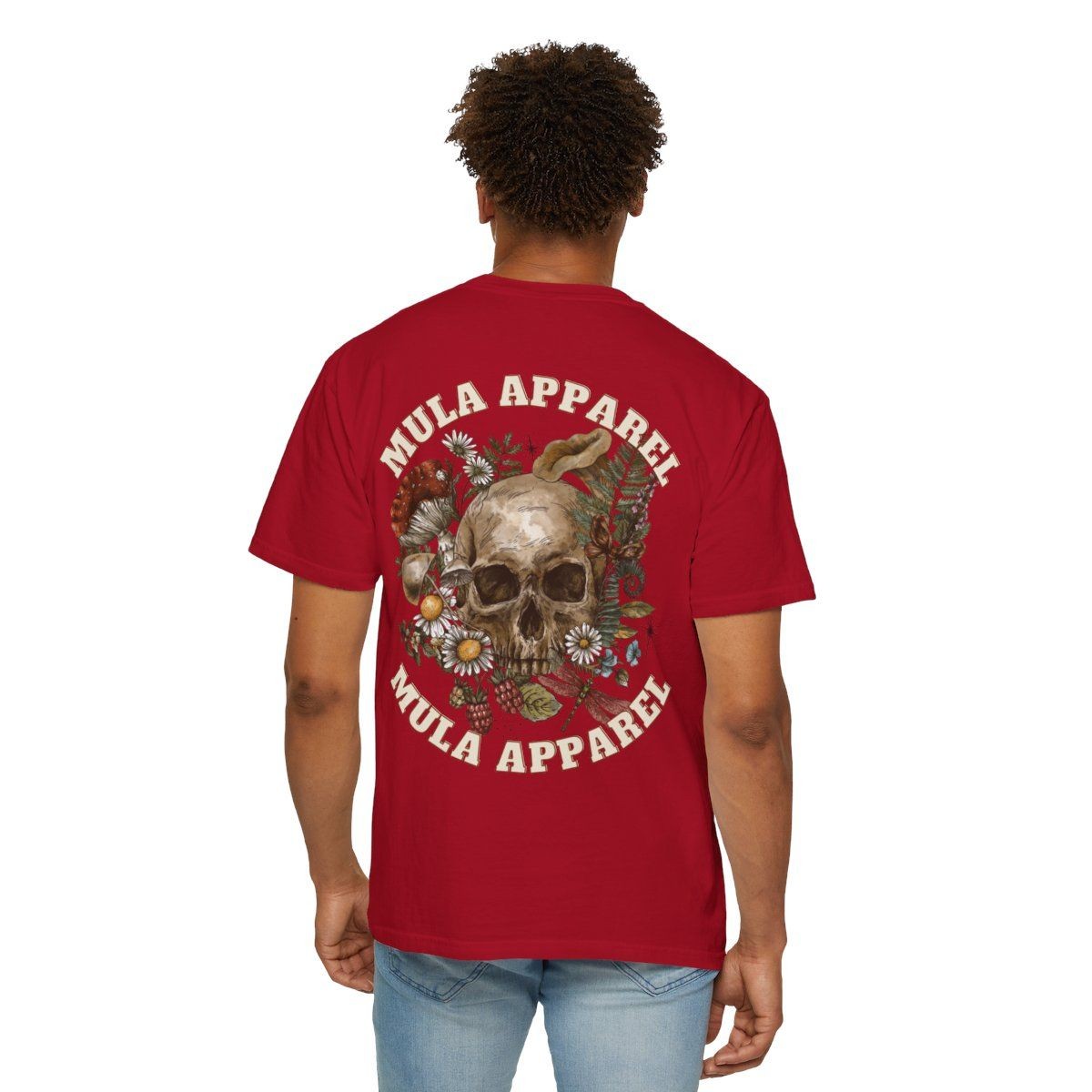 Mula Skull Garment-Dyed T-shirt